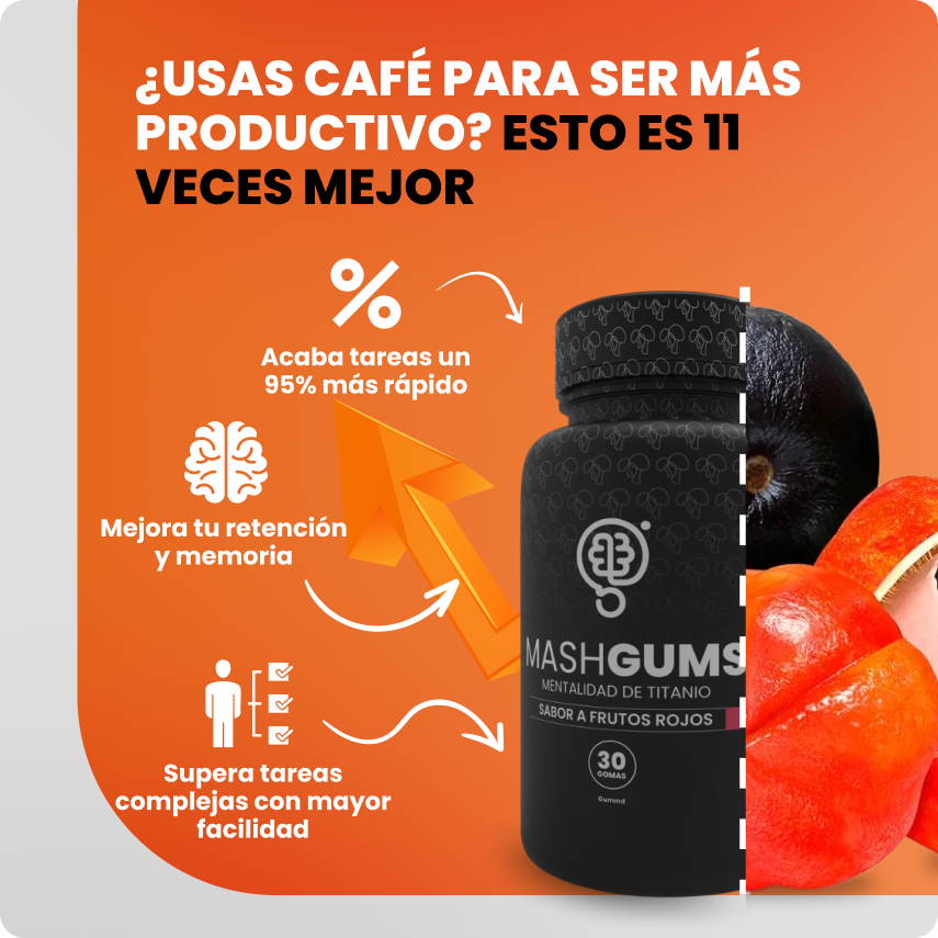 Mashgums | Gomitas Sabor Frutos Rojos