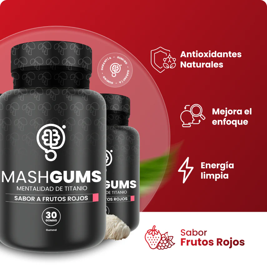 Gomitas Mashgums | Dile adiós al estrés que te frena