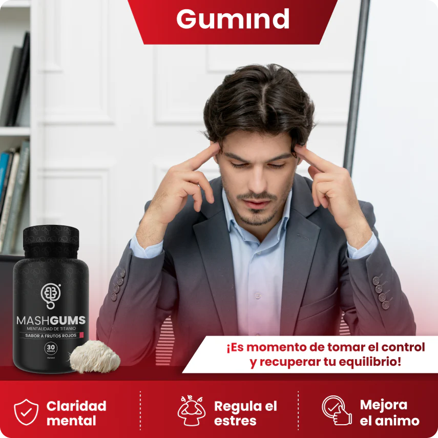 Gomitas Mashgums | Dile adiós al estrés que te frena